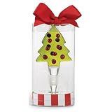 Christmas Tree Glass Wine Bottle Stopper
