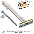 Toggler Snaptoggle Toggle Bolt and Drywall Molly (Pack of 4)