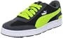 Puma Arrow FS 3 353377, Herren Sportive Sneakers, Schwarz (black-lime punch-castlerock 06), EU 37 (UK 4) (US 5)