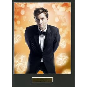 DAVID TENNANT HIGH QUALITY MOUNTED PHOTO PRINT