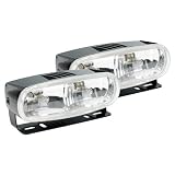 Optilux H71010321 Model 2020 12V Black Dual Beam Halogen Fog/Driving Lamp Kit