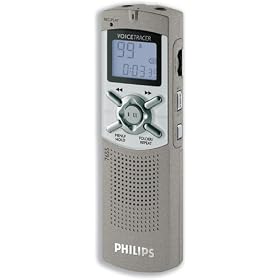 Philips 7655 Digital Voice Tracer Dictation Machine 128Mb 66Hrs Recording Ref...