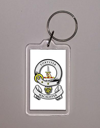 Longhands of the clan Scott - Clan Badge Keychain - Key Chain - Key Ring - Genealogy - Heraldry - Heraldic - Surname - Sept