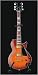 Baby Axe Sunburst Les Paul Style Miniature Ornamental Guitar