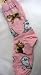 For Bare Feet Pomeranian Large Print Pink Socks