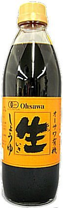 オーサワジャパン オーサワの有機生醤油 500ml