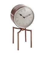 J-LINE Reloj De MesaCobre