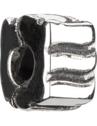 Authentic Chamilia Silver Square Freedom Lock - Retired