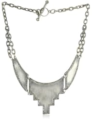 Paige Novick Oxidized Silver "Gotham" Collar Necklace
