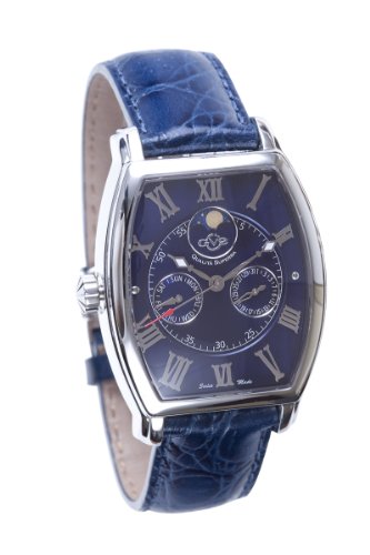 GV2 by Gevril Men's Limited Edition Tonneau Moon Watch-4910L