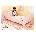 KidKraft 86735 - Pferdesschlitten Kinderbett, rosa