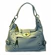 Oversize Horsebit Zip Hobo Light Baby Blue Oversize Horsebit Zip Hobo Light Baby Blue