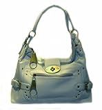 Oversize Horsebit Zip Hobo Light Baby Blue