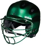 TeamExpress - Wilson Youth Metallic Batting Helmet With Mask