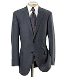 Signature Sportcoat 2-Button (NAVY/BRN MINI CK WP, 46 SHORT)