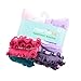 Naartjie Girls Double Ruffle Fashion Cotton Short Crew Socks 6 Pairs Pack