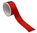 The Gift Wrap Company Wide Wired Bright Ribbon, Red