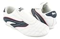 Lonsdale "Edge" Boys Low Profile Slip On Trainers - White/Navy/Red