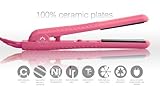 NEW! Pink SUTRA Hair Straightener, Flat Iron, 100% Ceramic, Lifetime Warranty!