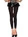 Opaque Footless Tights WITH LACE Trim (Color choices)