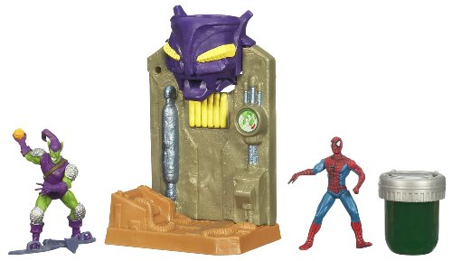  Spider-man Ooze Attack Playset - Spider-man vs. Green Goblin