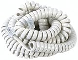 RCA TP282W 25 Foot Handset Coil Cord (White)