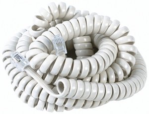 Electronics: RCA TP282W 25 Foot Handset Coil Cord White