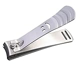 The Smiley Face-Nail Clippers-Professional AntiSlip SureGrip-finger nail clippers-For Men Women Teens Seniors-Arthritis-Stainless Steel-Storage Sleave