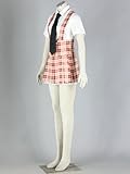 Mtxc Women's Hetalia: Axis Powers Cosplay World W College Summer Uniform Kid Size Large Apricot