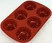 World Cuisine Non-Stick Silicone Mold Mini Cake, Bundt