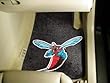 Delaware State Hornets universal fit Carpet 2 Pc Car Floor Mat (Rug)