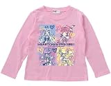 ハートキャッチプリキュア! TPETS！Hello!We are mighty&pretty　（長Ｔシャツ） ピンク 100cm