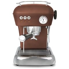 Ascaso Dream Espressomaschine in 'Chocolate Texture' - SONDERAUFLAGE inkl. Knock-Box in Braun