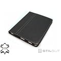 StilGut Scarsela Luxus Ledertasche in schwarz aus Leder Etui mit Stand- und Pr�sentationsfunktion f�r Apple iPad Wifi + 3G