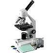 AmScope 40x-1000x Advanced Home School Student Biological Compound Microscope