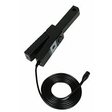 AEMC SL261 AC/DC Current Probe with BNC Connection and 6.5' Coaxial Cable, 100mA to 100A Range, 10A-100mV/A, 100A-10mV/A Output