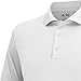 adidas Golf Men's Puremotion Solid Jersey Polo, White/Black, X-Large