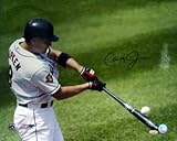 Cal Ripken, Jr. Autographed 16x20 Photo Flag Shot