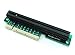 PCI-E 8X TO 16X Riser Adapter For 1u/2u PCI-Express x8 to x16 Right-angleCard