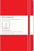 Moleskine Classic Red Notebook, Plain Large