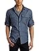 Victorinox Men's Chandon Double Pocket Chambray Sport Shirt