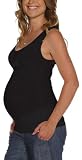 Ingrid & Isabel Women's Rouched BellaBand Tank,Black,1
