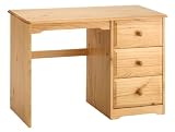 Core Products Balmoral Single Pedstal Pine Dressing Table BM518