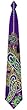 Print Paisley Tie - purple