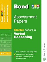 Bond Starter Papers in Verbal Reasoning: 6-7 Years (Bond Assessment Papers)