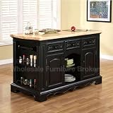 41oVb5NasRL. SL160  Pennfield Kitchen Island by Powell Company   FREE Shipping!