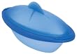 Orka Personal 20-Ounce Oval Silicone Steamer, Blue