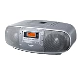 Buy Panasonic RX-D50 - 4 Speaker CD AM FM Radio Cassette Recorder Boombox with MP3...