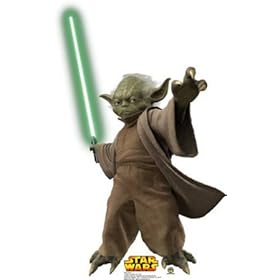  Yoda (Star Wars Episode III) Life-Size Standup Poster , 30x43
