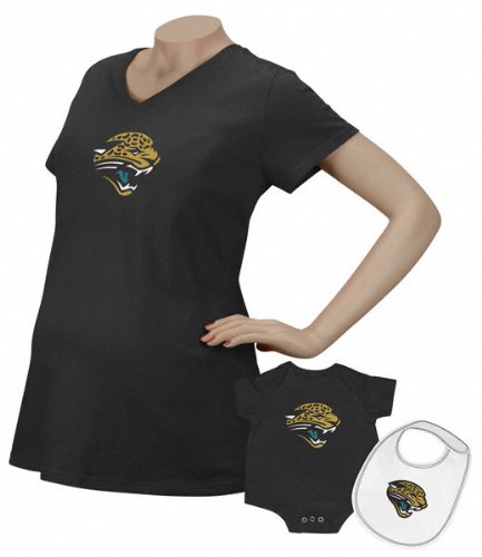 Reebok Jacksonville Jaguars Women's Maternity Top & Infant Set Small